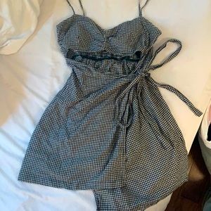 Free People Gingham Dress